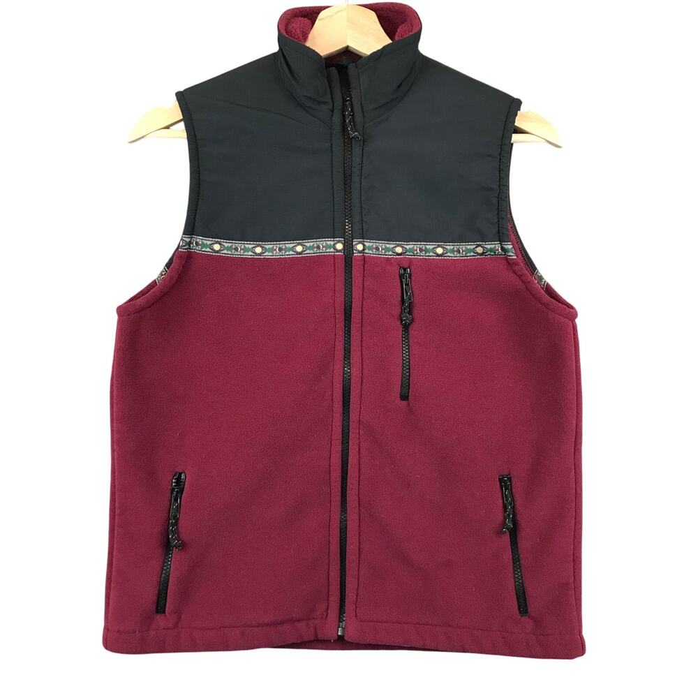 Wintergreen Vest Womens Small Fleece Polartec Full Zip H